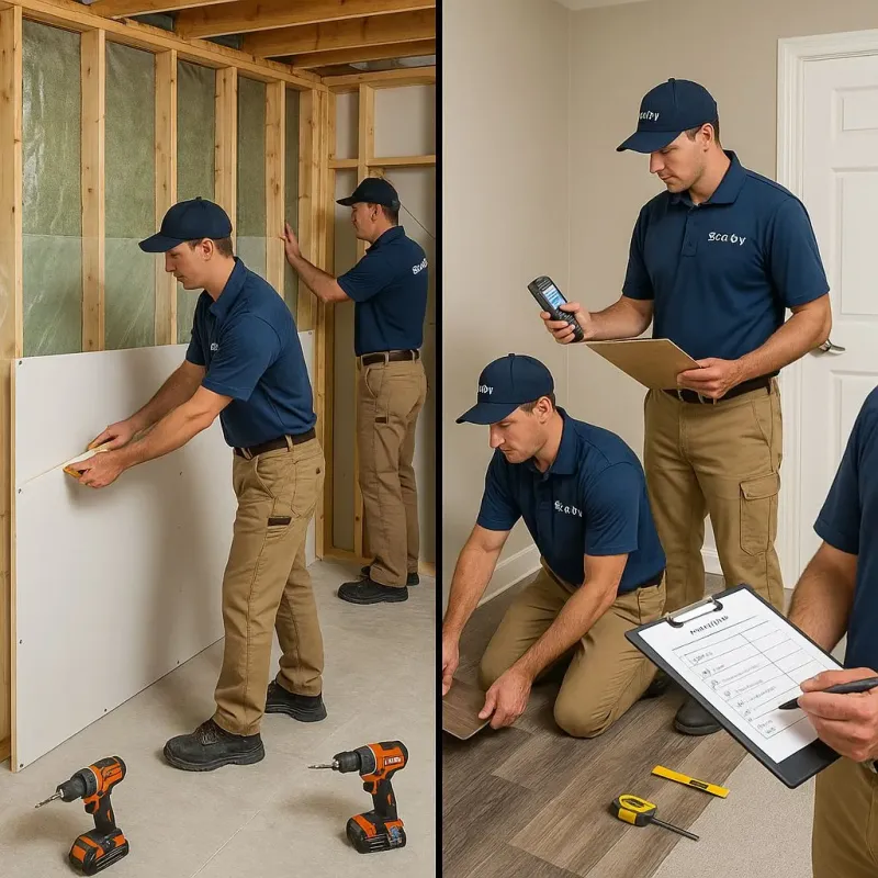Repairs and Reconstruction process in Swanzey, NH